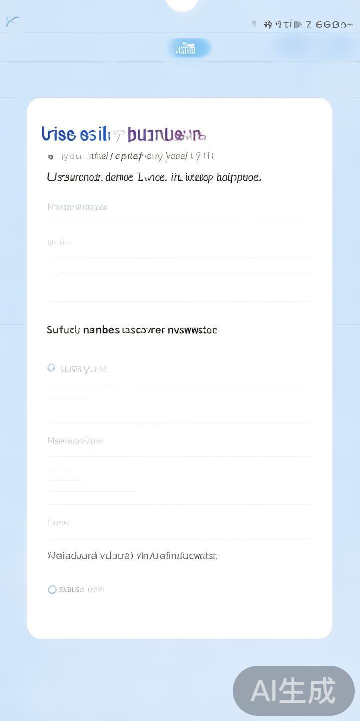全面解析亚盈体育注册流程及优化策略:实用指南与操作技巧 填写基本信息
用户需提供姓名、手机号/邮箱、密码